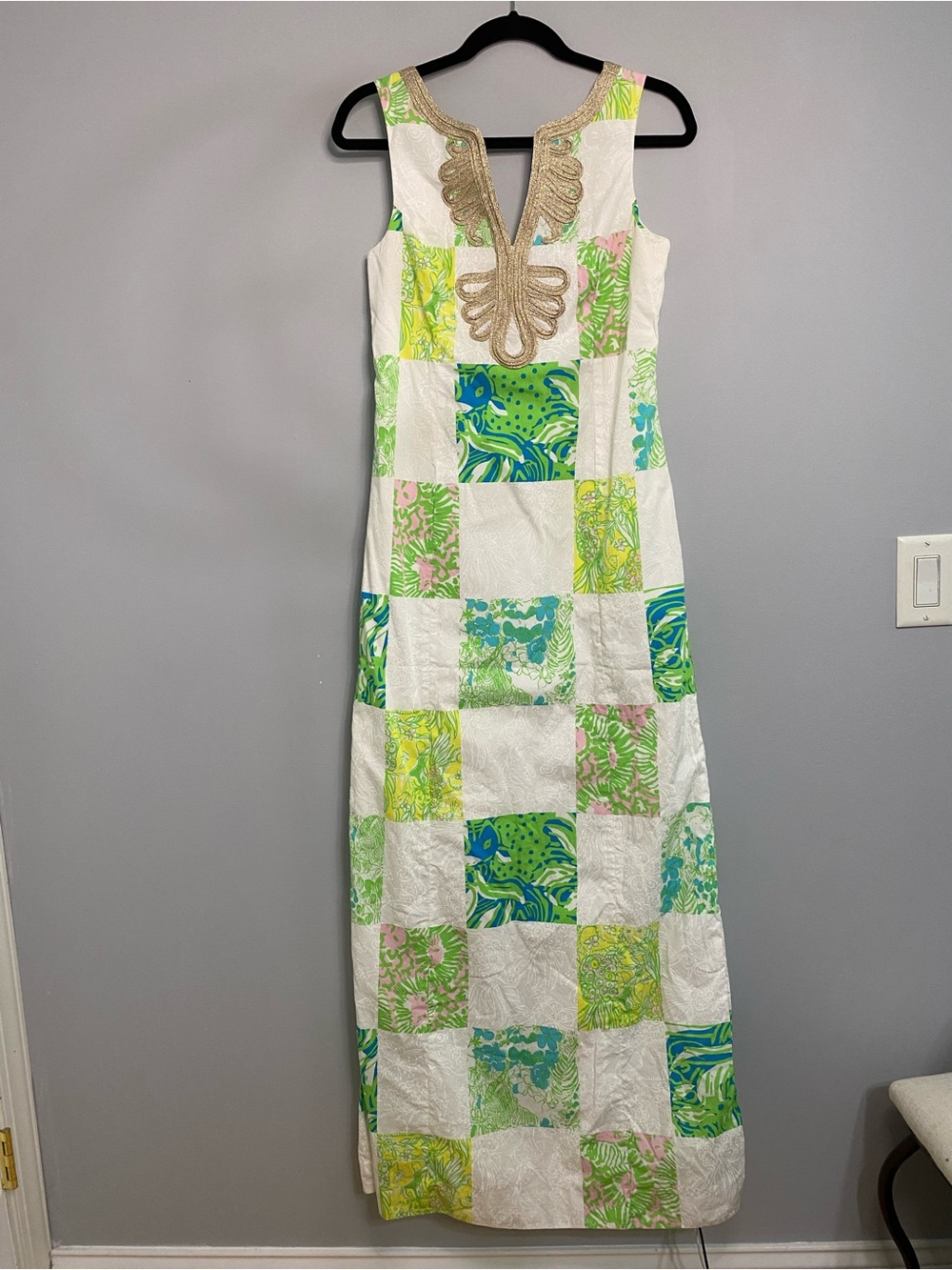 Lilly Pulitzer Janice Maxi Dress Women’s Size 4 - Picture 2 of 10